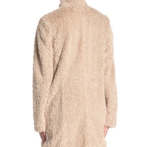 NWT Kenneth Cole Beige Teddy Jacket size 1X - Picture 3 of 11